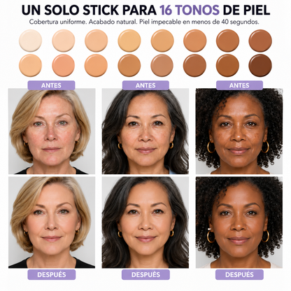 Changing Foundation Stick – La base en barra que devuelve la luminosidad a las pieles maduras